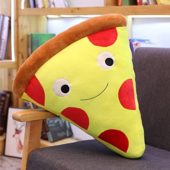 Plush Pizza Pillow