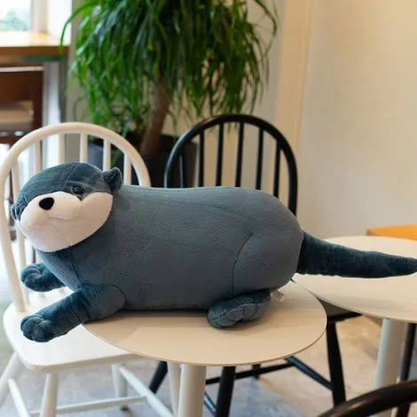 Plush Otter Pillow