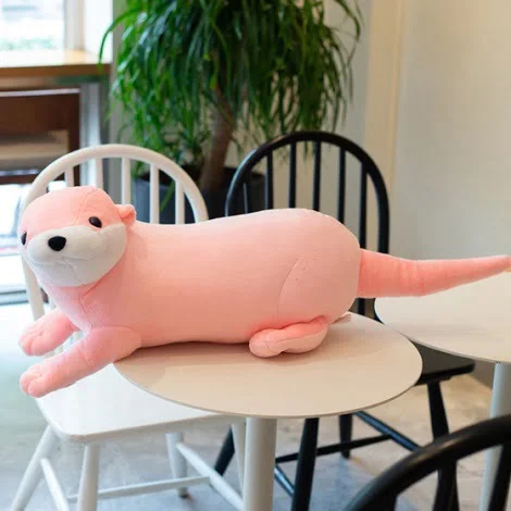 Plush Otter Pillow