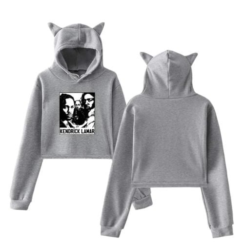 Kendrick Lamar Cropped Hoodie #14