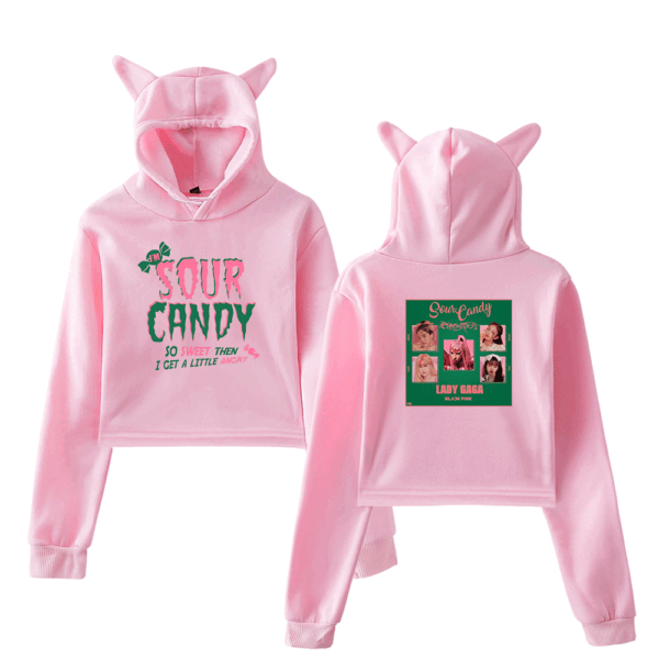 Blackpink Cropped Hoodie #30 - Image 4