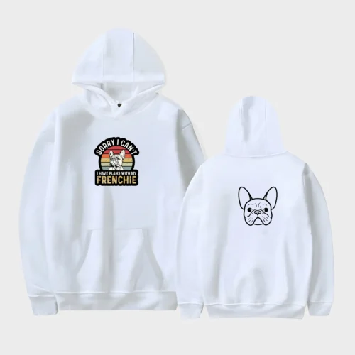 French Bulldog Hoodie #w116